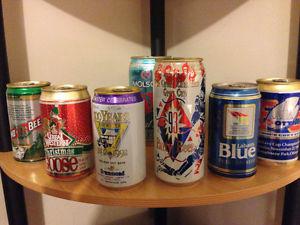 Collectible '80's-'90's Beer Cans