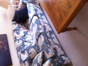 Couch and loveseat -- l