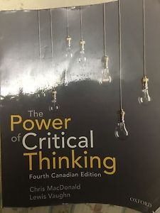 Critical thinking textbook