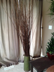Decorative dried willow branches from Ikea
