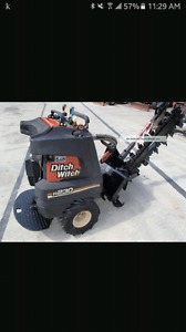 Ditch Witch R230 Zahn Stand - On Trencher Construction Heavy