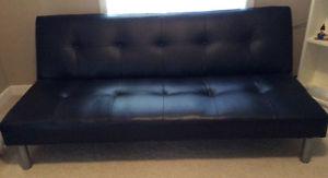 Fold down sofa (black)