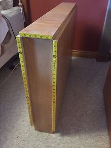Foldout sewing table