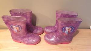Frozen Rain boots size 11