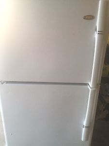 Haier Used two door white fridge for dale