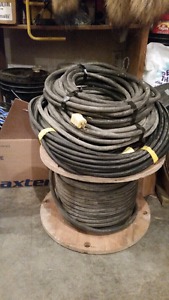Heavy electrical cables some never used