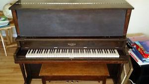 Henry Herbert Acoustic Piano with chair made by Mason &