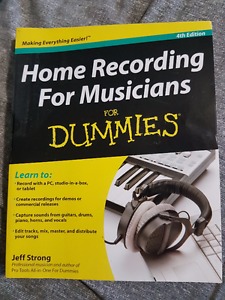 Home Recording Techniques for Musicians (For Dummies)