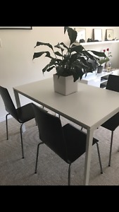 Ikea dinning table with chairs