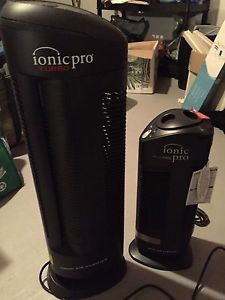 Ionic air purifier 1 large and 1 small