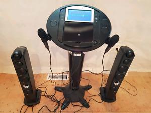 Karaoke Machine with speakers & 2 mics
