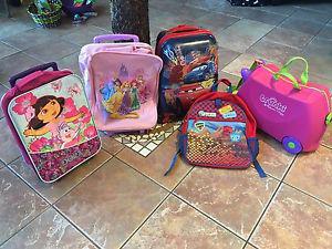 Kids suitcases & backpack