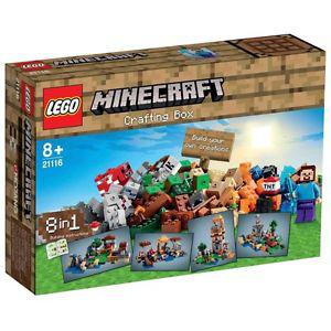 Lego Minecraft Crafting Box BNIB