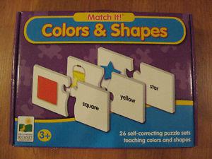 Match it! Color and shapes puzzle