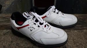 Men's Callaway golf shoes size 9.5 white