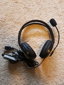 Microsoft LifeChat USB headset for sale