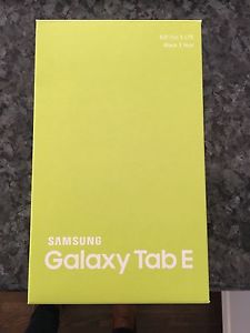 NEW in box, Samsung Galaxy Tab E