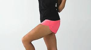 New Lululemon Pink Speed Shorts Size 4