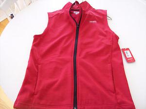 New Men's Running Room Red Vest with tags size S $
