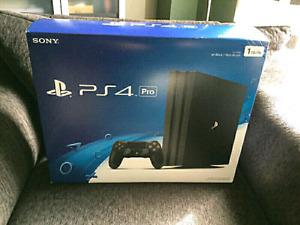 PS4 Pro 1TB with extra controller