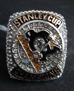  - Pittsburgh Penguins Stanley Cup Replica Ring - Crosby