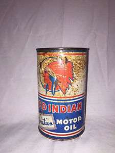 Red Indian Oil Can