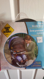 Safety 1st Clip-on Stroller Shade - NEW
