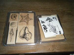 Sea shell stamps