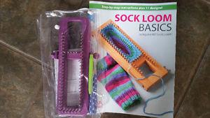 Sock Knitting Loom and book