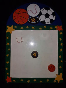 Sport-themed Magnetic Marker Board