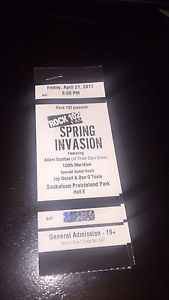 Spring invasion tickets 2 tickets for 