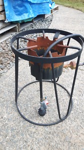 Steel Propane burner for outdoor cooking  BTUs