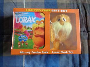 The Lorax Gift Set - Blu ray and Plushie - $20