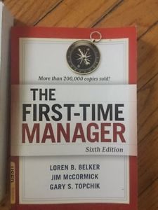 The first time manager