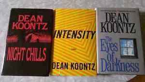 Three Dean Koontz hardcover novels