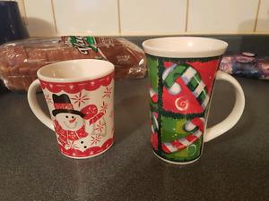 Two Cute Holiday Mugs