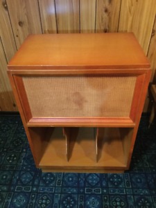 Vintage Record Player Cabinet