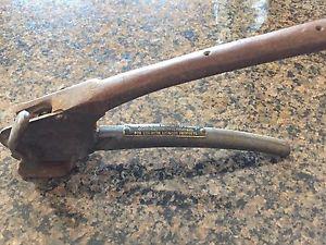 Vintage strapping tool