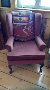 Wingback chairs and Rocker