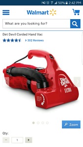 dirt devil vacuum for sale