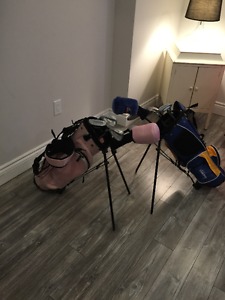 $ for two kids left handed golf clubs (sold as a pair