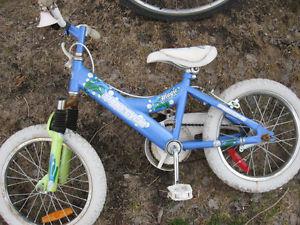 girls bike with 16 inch tire.