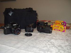 minolta camers with lenses