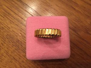 unique Brazilian Gold Ring 18k stamped solid gold (from
