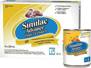 10 cans Similac Advance Ready-to-Use Formula (235ml) OBO