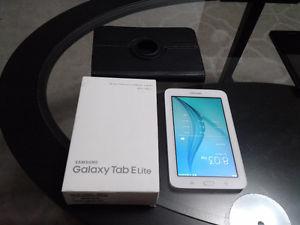 2 Galaxy tabs E lite black and white color