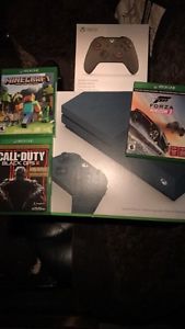 2 day old special edition Xbox one with games an etc