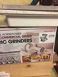 3/4 h meat grinder in mint shape