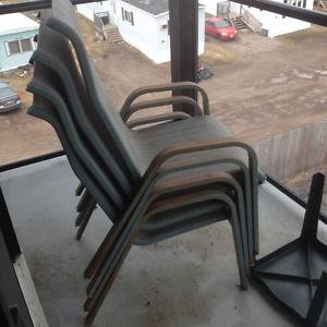 4 X Patio Chairs