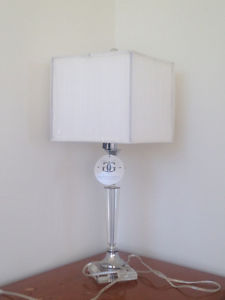 A table lamp, totally new.